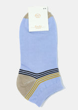 Load image into Gallery viewer, Two Tone & Stripes Low-Cut Socks