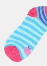 Load image into Gallery viewer, Soft Striped & Apple Low-Cut Socks