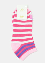 Load image into Gallery viewer, Soft Striped & Apple Low-Cut Socks