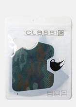 Load image into Gallery viewer, Adult Size Re-Usable Camo Face Mask