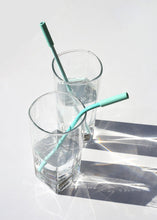 Load image into Gallery viewer, ReUse-able Straw Blue 4-Piece Set + Cleaner