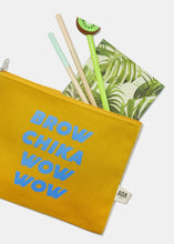 Load image into Gallery viewer, Re-Use Canvas Pouch - Brow Chika