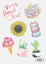 Load image into Gallery viewer, Oki Sticker- Chic Cactus
