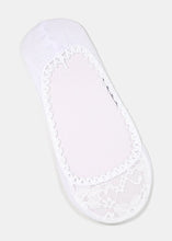 Load image into Gallery viewer, Floral Lace Toe No-Show Socks
