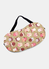 Load image into Gallery viewer, Owl Print Gel Eye Mask
