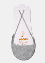 Load image into Gallery viewer, Lace Toe Slingback Socks
