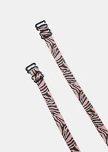 Load image into Gallery viewer, 2-Piece Zebra Print Bra Straps
