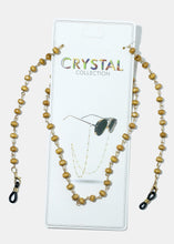 Load image into Gallery viewer, Neutral Colored Beaded Eyeglasses Strap

