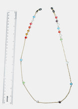 Load image into Gallery viewer, Multi Beaded Colorful Eyeglasses Strap
