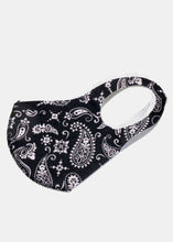 Load image into Gallery viewer, Adult Size Re-Usable Paisley Face Mask
