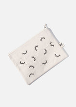 Load image into Gallery viewer, AOA Canvas Pouch - Eyelashes
