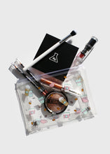 Load image into Gallery viewer, AOA Clear Makeup Pouch - Coffee
