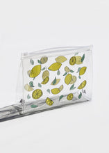 Load image into Gallery viewer, AOA Clear Makeup Pouch - Lemons
