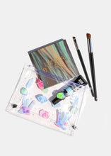 Load image into Gallery viewer, AOA Clear Makeup Pouch - Crystal Healing
