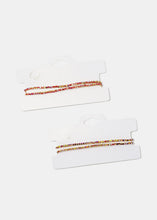 Load image into Gallery viewer, 2-Piece Rhinestone Stretch Bracelets
