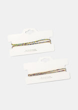 Load image into Gallery viewer, 2-Piece Rhinestone Stretch Bracelets
