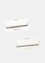 Load image into Gallery viewer, 2-Piece Rhinestone Stretch Bracelets
