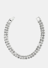 Load image into Gallery viewer, 2-Layer Rhinestone Pave Bracelet
