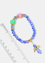 Load image into Gallery viewer, Heart &amp; Wings Bead Bracelet
