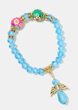 Load image into Gallery viewer, Heart &amp; Wings Bead Bracelet

