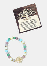 Load image into Gallery viewer, Tree of Life Beaded Bracelet
