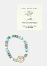 Load image into Gallery viewer, Tree of Life Beaded Bracelet
