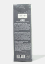 Load image into Gallery viewer, Wet N Dry Mini Hair Brush Silver
