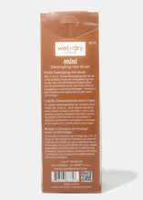 Load image into Gallery viewer, Wet N Dry Mini Hair Brush Rose Gold
