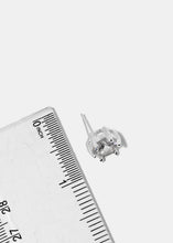 Load image into Gallery viewer, Round Gemstone Stud Earrings
