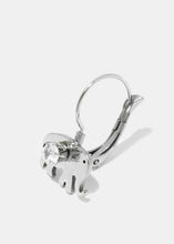 Load image into Gallery viewer, Elephant and Rhinestone Earrings
