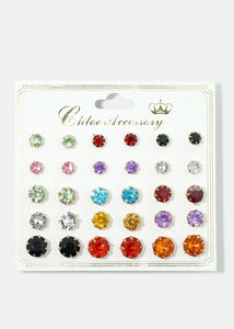 15-Pair Multi Earring Set