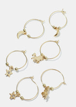 Load image into Gallery viewer, 3-Pair Multi Designed Earrings
