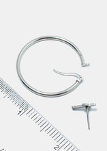 Load image into Gallery viewer, 2-Pair Cross &amp; Hoop Earrings
