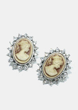 Load image into Gallery viewer, Vintage Cameo Women Earrings
