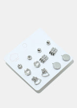 Load image into Gallery viewer, 6-Pair Multi Design Earrings Set

