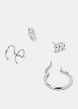 Load image into Gallery viewer, 4-Piece Earcuff &amp; Earrings
