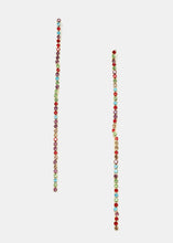 Load image into Gallery viewer, Dangling String Rhinestone Earrings

