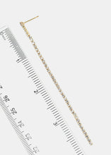 Load image into Gallery viewer, Dangling String Rhinestone Earrings
