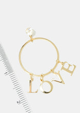 Load image into Gallery viewer, &quot;LOVE&quot; Dangle Earrings
