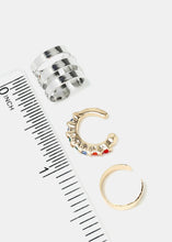 Load image into Gallery viewer, 3-Piece Earcuff Set
