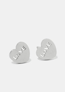 2-Pair Heart Earrings