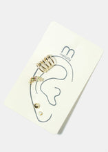Load image into Gallery viewer, 4-Piece Cuff &amp; Stud Earrings
