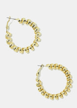 Load image into Gallery viewer, Spiral Hoop Earrings
