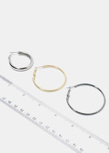 Load image into Gallery viewer, 3-Pair Multi Hoop Earrings
