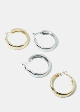 Load image into Gallery viewer, Thick Hoop Earrings
