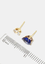 Load image into Gallery viewer, 2-Pair Teardrop Gemstone Earrings
