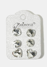 Load image into Gallery viewer, 3-Piece Multi Shaped Gemstone Earrings
