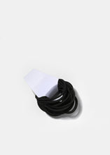 Load image into Gallery viewer, 4 Piece Large Black Hair Ties
