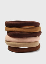Load image into Gallery viewer, 6 Piece Medium Neutral Tone Hair Ties
