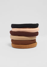 Load image into Gallery viewer, 6 Piece Neutral Tone Hair Ties
